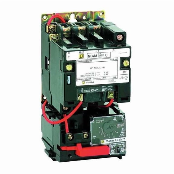 Square D NEMAMagMotorStarter,Electric,110/120VAC 8536SAO12V02H30S