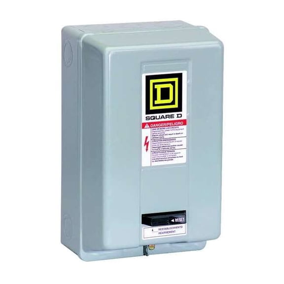 Square D NEMAMagMotorStarter,Electric,220/240VAC 8536SBG2V03H30