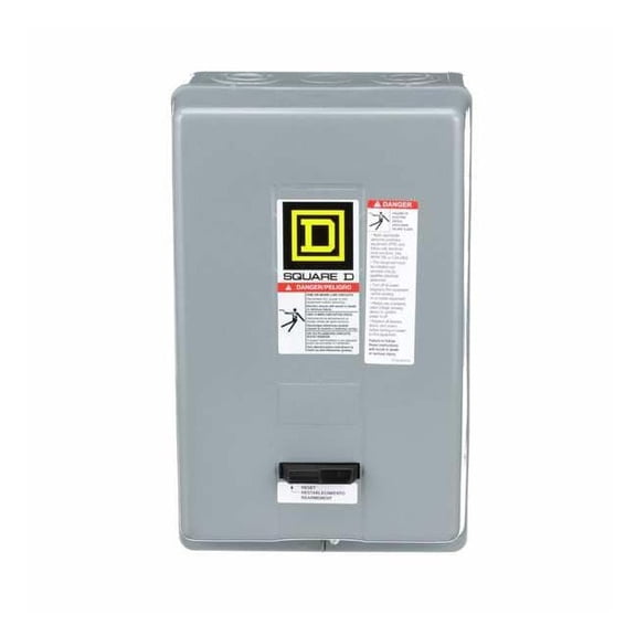 Square D NEMAMagMotorStarter,Electronic,208VAC 8536SDG1V08H30