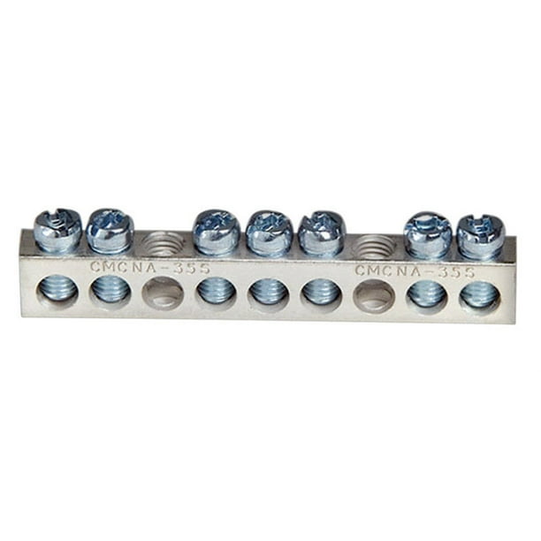 Square D PK7GTACP Ground Bar Kits, Aluminum, 7 Terminals