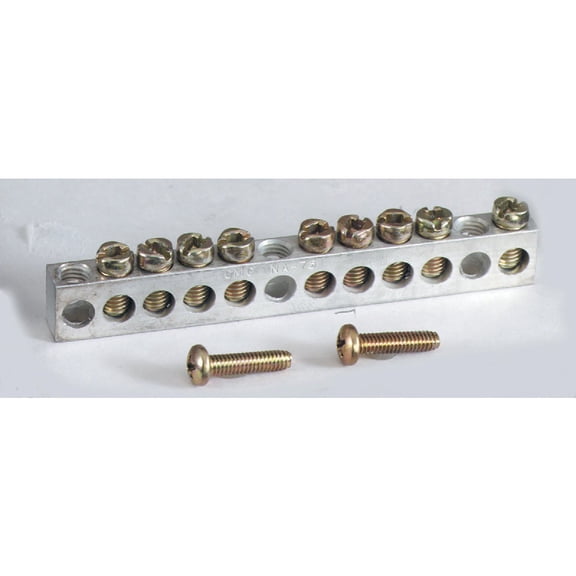 Square D PK9GTA - Square D Lighting Panelboard Ground Bar for NQOD Panel Board, 100 Amperes QO Main Breaker Load Center