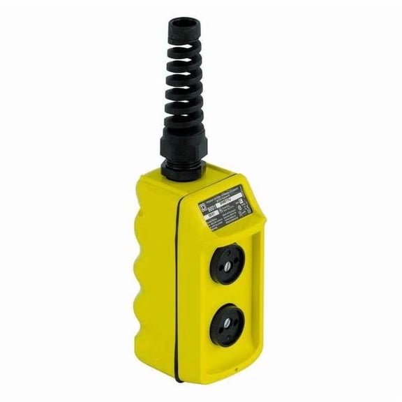 Pendant Push Button Station,NO/NC,Yellow 9001BW94Y