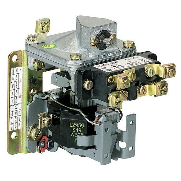 Square D Pneumatic Timer, Off Delay, 110/120V AC 9050AO10DV02