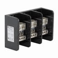 thumbnail image 1 of Power Distribution Block, Open, 3 Pole, 760 A Copper, 600 V AC/DC, Surface Mount, 1 of 1