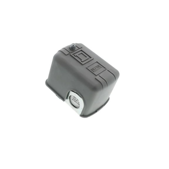 Pressure Switch, Standard, DPST, 1 Ports, 1/4" FNPS, 20 to 65 psi Range, Polypropylene
