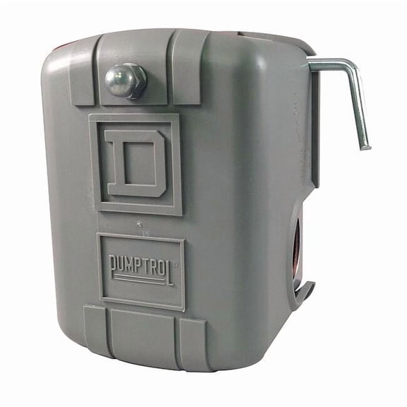 Square D Pressure Switch,DPST,50/70 psi,1/4" FNPS