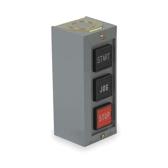 Square D Push Buttn Contrl Station,Start/Jog/Stop 9001BG316