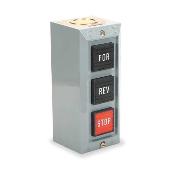 Square D Push Button Control Station,2NO/3NC,30mm 9001BG302