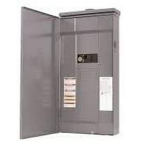 Square D Load Center, Main Circuit Breaker, Convertible, 200 Amps, 120/240VAC Voltage, Number of Spaces: 8 - QO1816M200FTRB