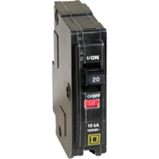 Square D QO 20A Single-Pole Standard Trip Circuit Breaker QO120C
