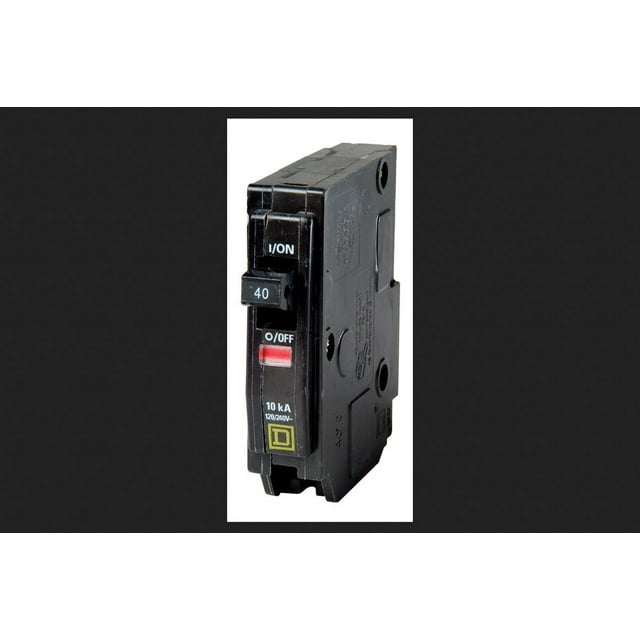 Square D QO140CP QO 40 Amp SinglePole Circuit Breaker