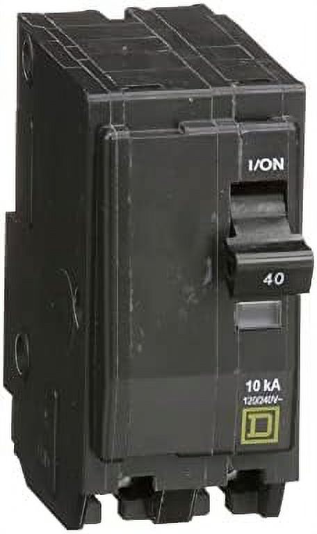 Square D QO240 Plug In Circuit Breaker 2P 40 Amp 120/240VAC/48VDC ...