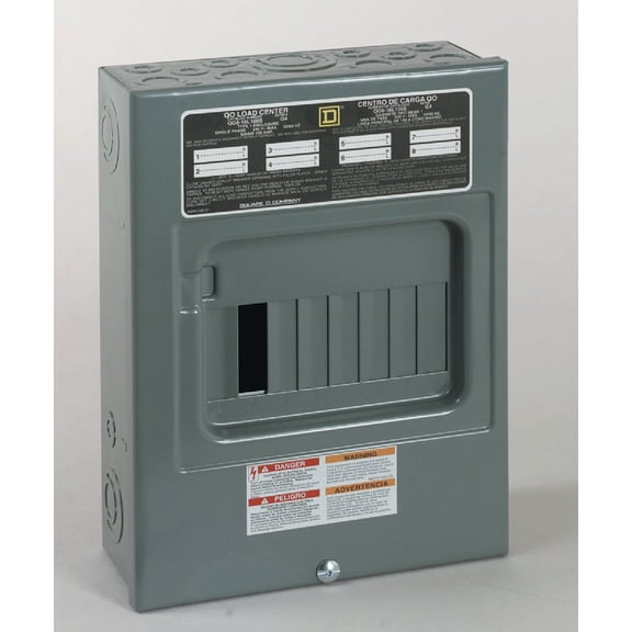 Square D - QO816L100SCP QO 100 Amp 8-Space 16-Circuit Indoor Surface Mount Main Lugs Load Center