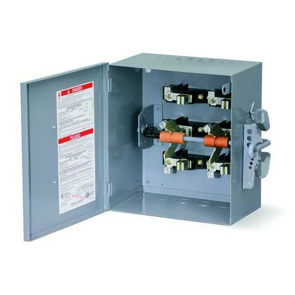 Square D Safety Switch,240VAC,2PDT,30 Amps AC 92251