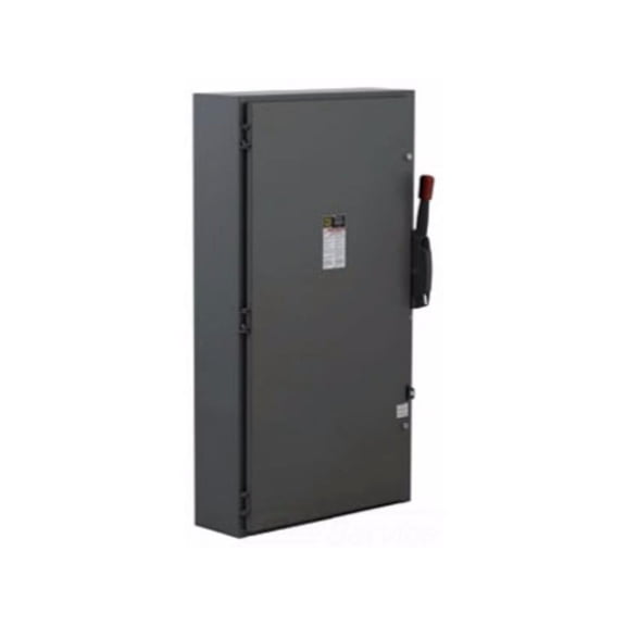 Square D Nonfusible, Safety Switch, Heavy Duty, 600 V, 3PST HU365