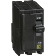 Square D by Schneider Electric QO230C QO Miniature Circuit Breaker with Thermal-Magnetic Trip Unit Technology, Plug-in Mount, Clam Pack, 10kA, 120/240VAC, 30 Amp, 2 Pole, 1-Pack