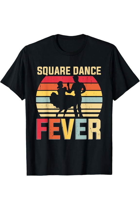 Square Dance Fever Cowboy Country Music Square Dance T-Shirt