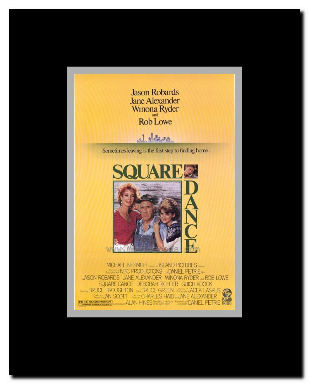Square Dance Framed Movie Poster