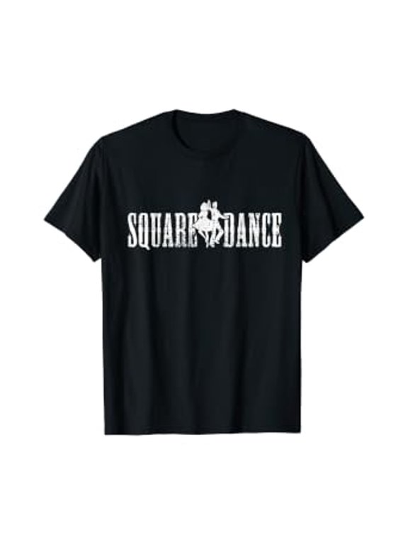 Square Dance Vintage Country Line T-Shirt