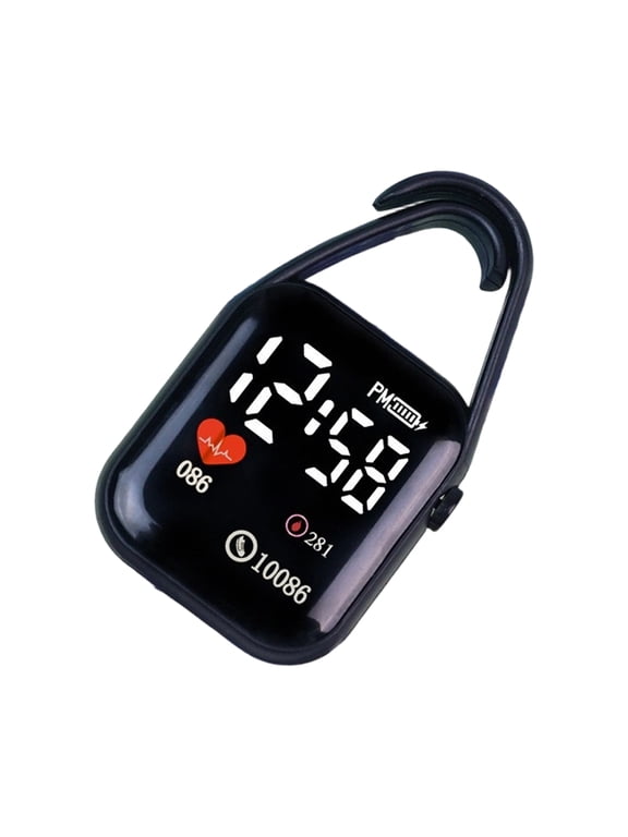 Square Digital Keychain Watch With Water Resistance Great For Backpacks And Keys Keyring Touch Digital Watch for Student