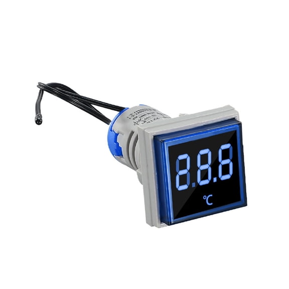 Square Digital Thermometers for Real Time Temperature Monitoring In Kitchens Bedrooms and Workspaces