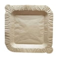 thumbnail image 1 of Square Disposable Paper Plates with Tear-Off Edge, 20 Pack Food Grade Parchment Paper Plates for Party Picnic, 1 of 7