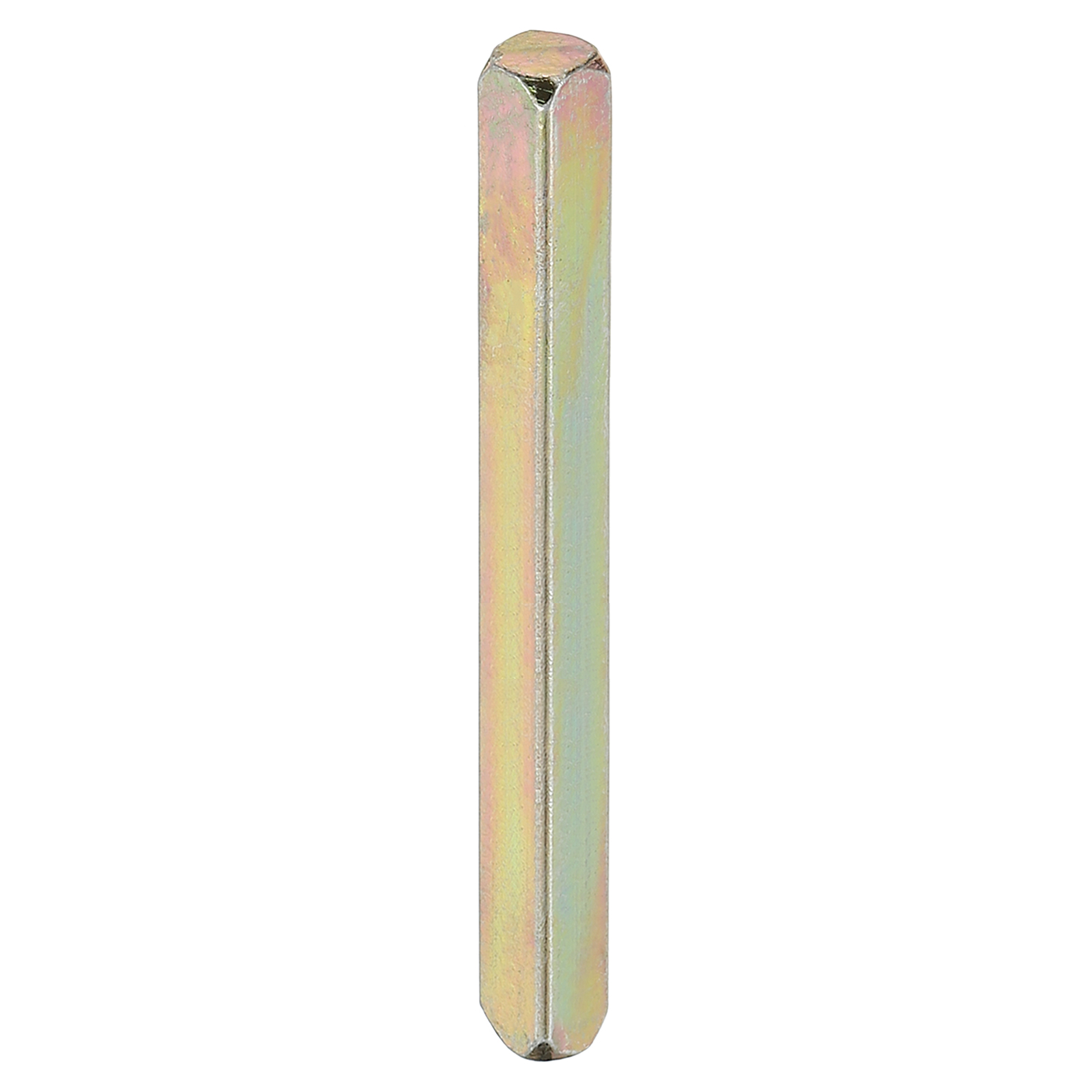 2-Pack Square Door Knob Spindles - 50mm X 5mm, Gold, Carbon Steel Replacement For Mortise Locks - View #2