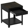 thumbnail image 1 of Square Double-Layer Coffee Table With Hidden Compartment And Fingerprint Lock For Living Room, 1 of 9