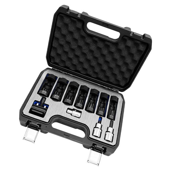 Square Drive Strut Nut Socket Set Metal Multi Piece Removal Tool Built Around Suspension Service Within Workshop Job Repairs Support