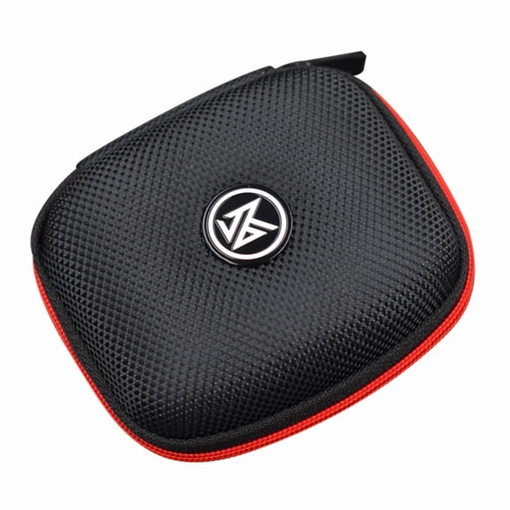 Square Earphone Storage Box Convenient Earbuds Case Protective Cover Anti-Dust Shells Skin with Zipper Design Bag