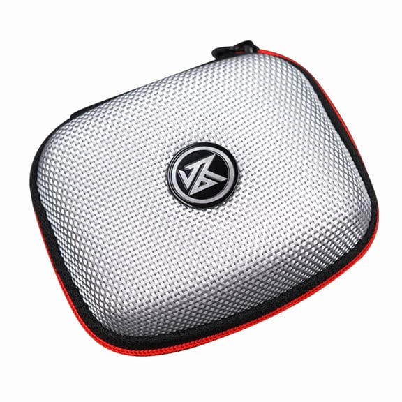Square Earphone Storage Box Convenient Earbuds Case Protective Cover Anti-Dust Shells Skin with Zipper Design Bag