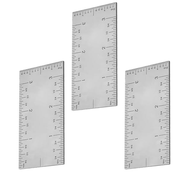 Square Edge Ruler, Woodworker Edge Ruler Stainless Steel Square Edge ...
