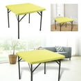 thumbnail image 1 of Square Elastic Table Cover for Instant Home Upgrade Stretchable Dining Room, 1 of 6