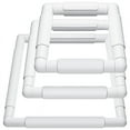 thumbnail image 1 of Square Embroidery Hoop Frames White Rectangular Hoop Embroidery Snap Frame DIY Sewing Tools for Quilting Silk-Painting, 1 of 8