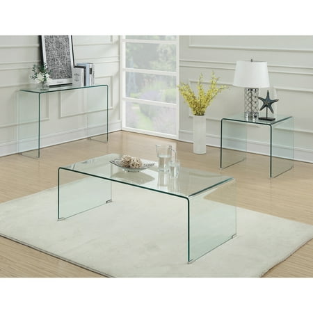 Ripley Square End Table Clear