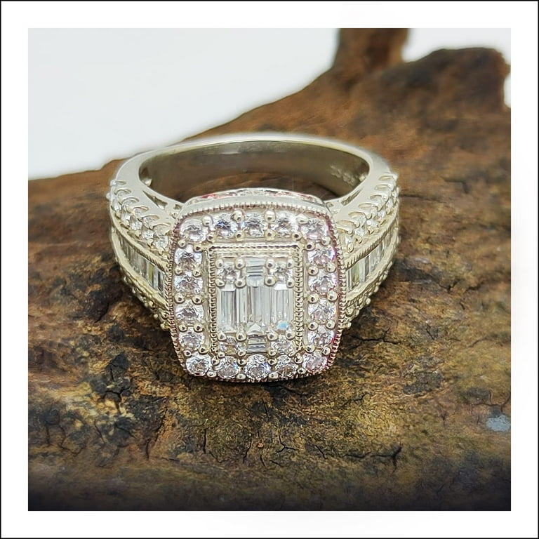 Square wedding rings deals
