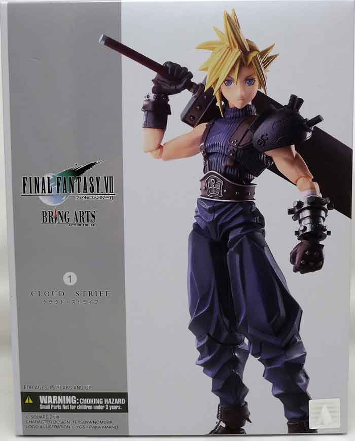 Square Enix Final Fantasy VII Bring Arts Cloud Strife Action