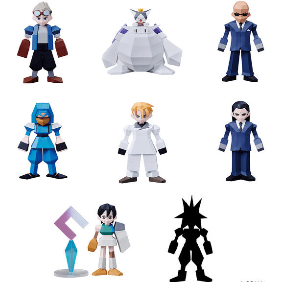 Square Enix Final Fantasy VII: Character Assortment Vol 2 Polygon Mini Figure (Box of 8)