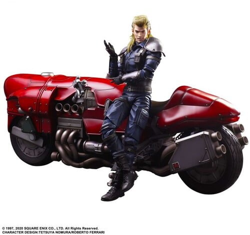 Square Enix - Final Fantasy VII Remake - Play Arts Kai - Roche W/Motorcycle Action Figure, Square Enix, Gifts