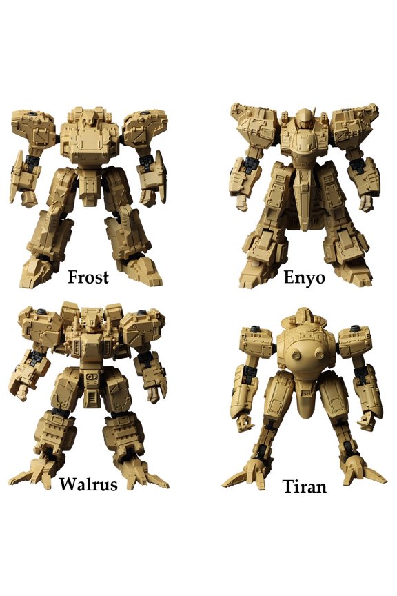 Front Mission: Structure Arts Vol 2 (Display) 1/72 Scale Plastic Model Kit