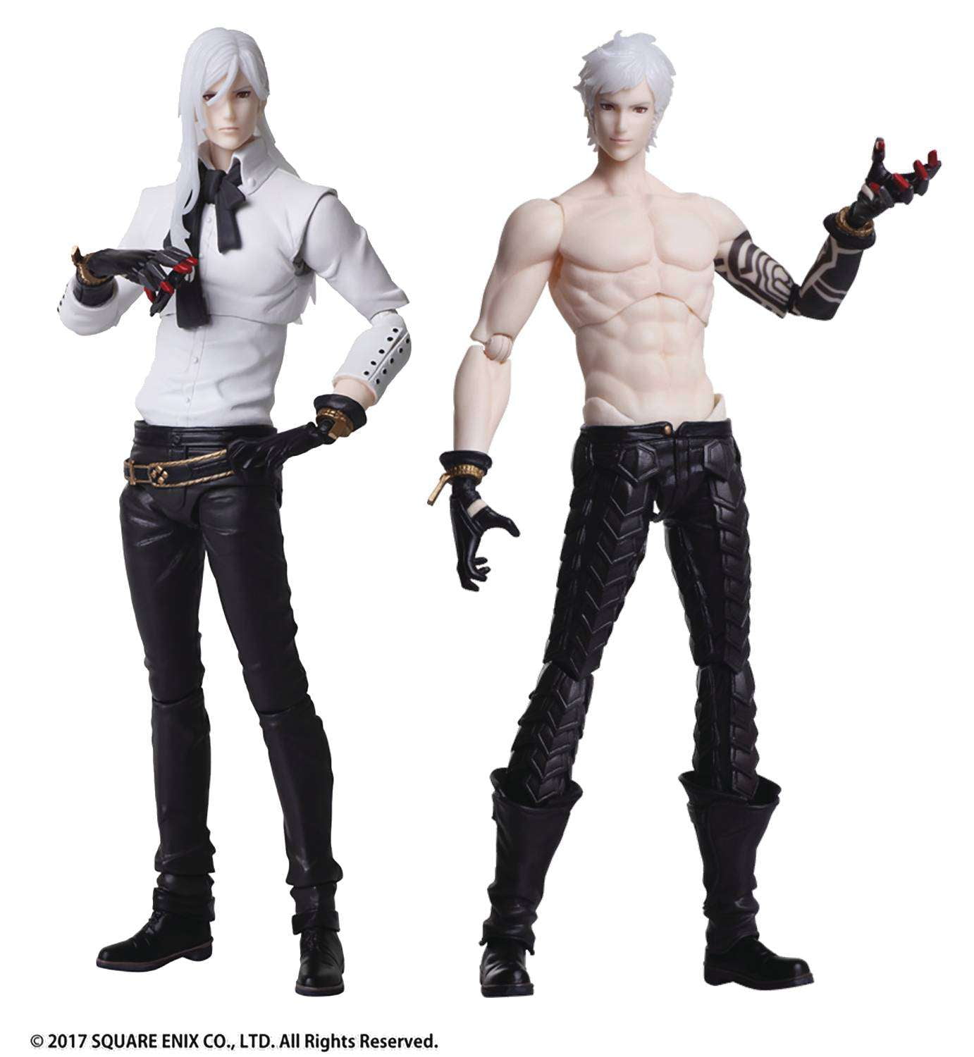 Square Enix Nier Automata: Adam & Eve Bring Arts Action Figure Set