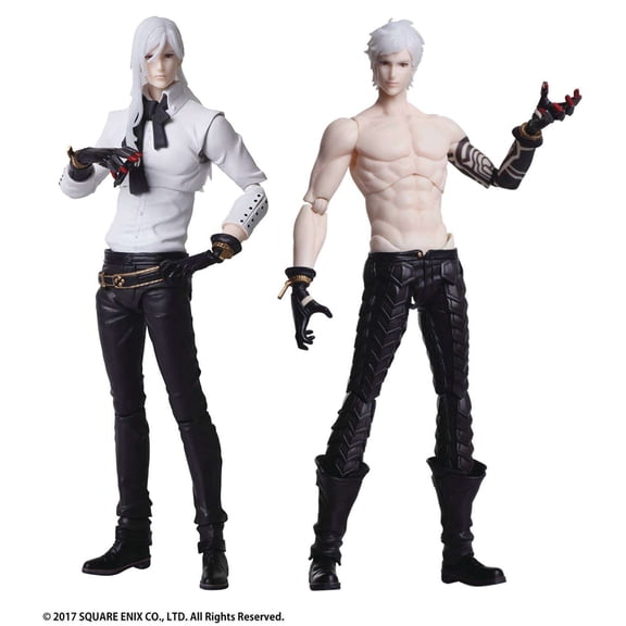 Square Enix Nier Automata: Adam & Eve Bring Arts Action Figure Set