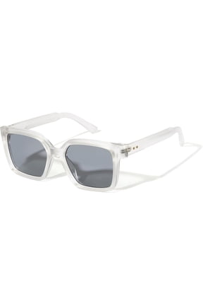 Square Fashion Sunglasses for Women Men, Large Chunky Frame Streetwear Y2K Style Daily Wear Outdoor 1356