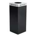 thumbnail image 1 of Square-Fecta Lid, Recycle, 15.5w x 15.5d x 3h, Silver, Ships in 1-3 Business Days, 1 of 2