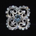 thumbnail image 1 of Square Filigree Button #7557, 1 of 2