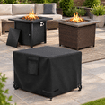 Square Fire Pit Table Cover 32 X 32 25 Inch Waterproof Heavy Duty ...