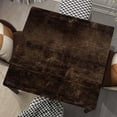 thumbnail image 1 of Square Fitted Card Tablecloth Wood Grain Table Cloth Cover with Elastic Edge Dark Wooden Tablecloths Waterproof Cloths for Indoor Outdoor Decoration, Fit for 36"x36" Tables, Style-20, 1 of 4