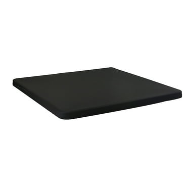 Square Fitted Table Cover 33.8 x 33.8 Inch Stretchable Tablecloth Elastic Cocktail Topper Tablecloth