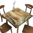 thumbnail image 1 of Square Fitted Tablecloth with Elastic 36x36 in Outdoor Tablecloths Elastic Table Cloth for Tables Waterproof Wipeable Table Cover for Picnic Camping Dinner, 1 of 4