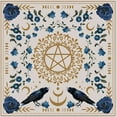 thumbnail image 1 of Square Flannelette Tarot Altar Cloth Board Game Pad Astrological Oracles Pad Table Cover Card Mat Divinations Tablecloth, 1 of 9